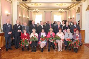 Siedem par świętowało długoletnie pożycia małżeńskie